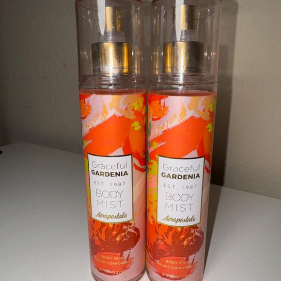 AEROPOSTALE GRACEFUL GARDENIA BODY MIST FOR WOMEN 8.0 Oz / 237 ml(QTY: 2)